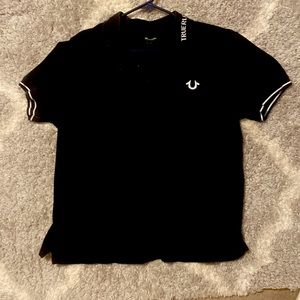 Black TR polo